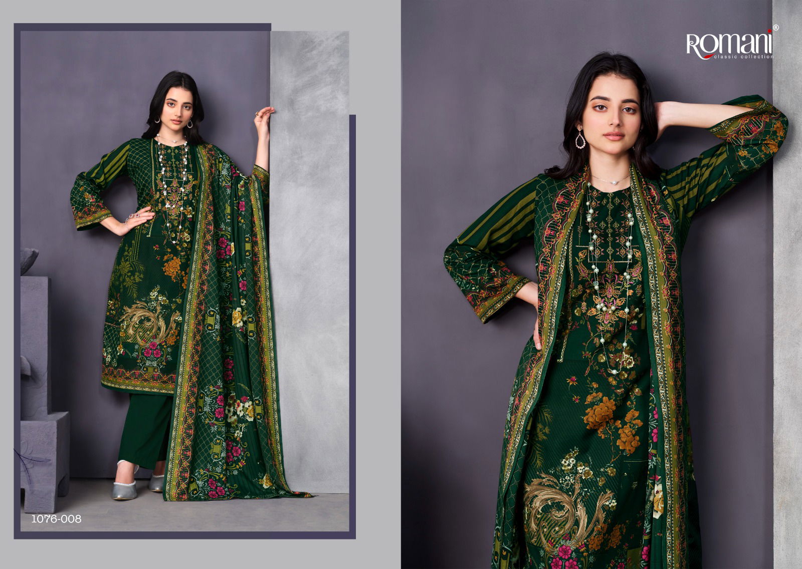 Mareena Vol 12 By Romani Cotton Dress Material Catalog